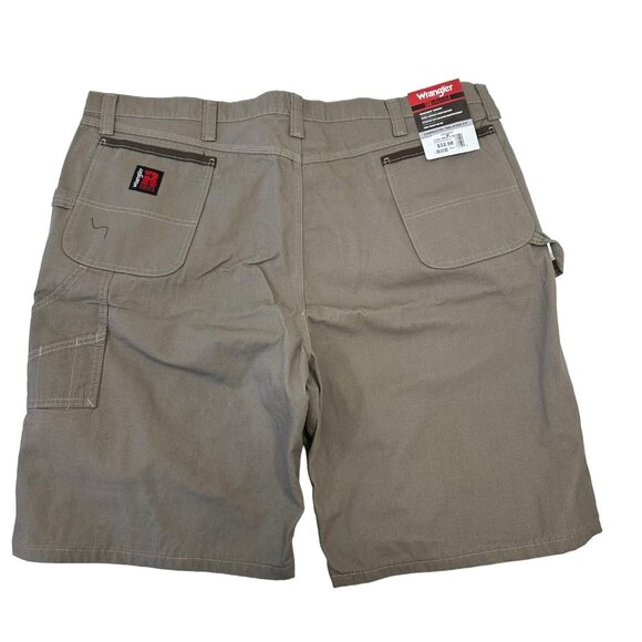 Wrangler Riggs Workwear Cargo Carpenter Shorts Men SZ 46 Relaxed Fit With Tags - Picture 9 of 13